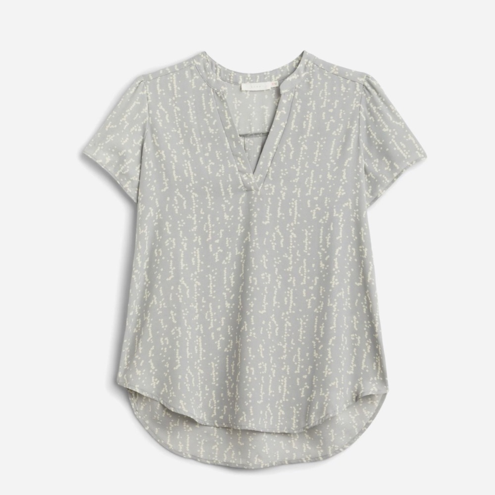 Lush Warren Flutter Sleeve Blouse